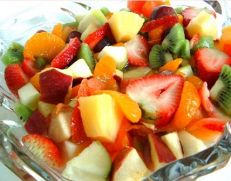 Диетический фруктовый салат