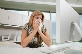 Простуда: слишком больны, чтобы работать?